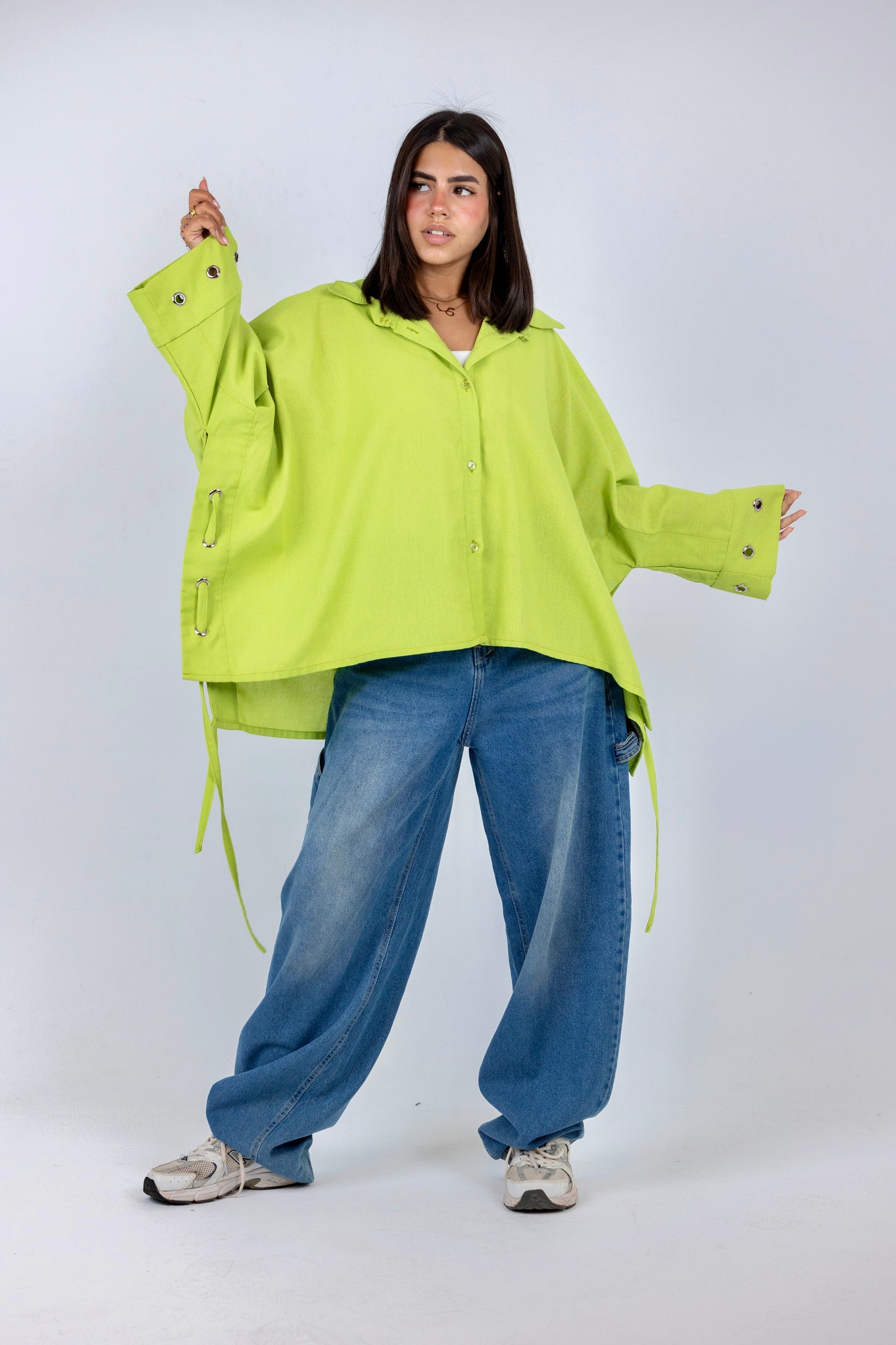 eyelet shirt