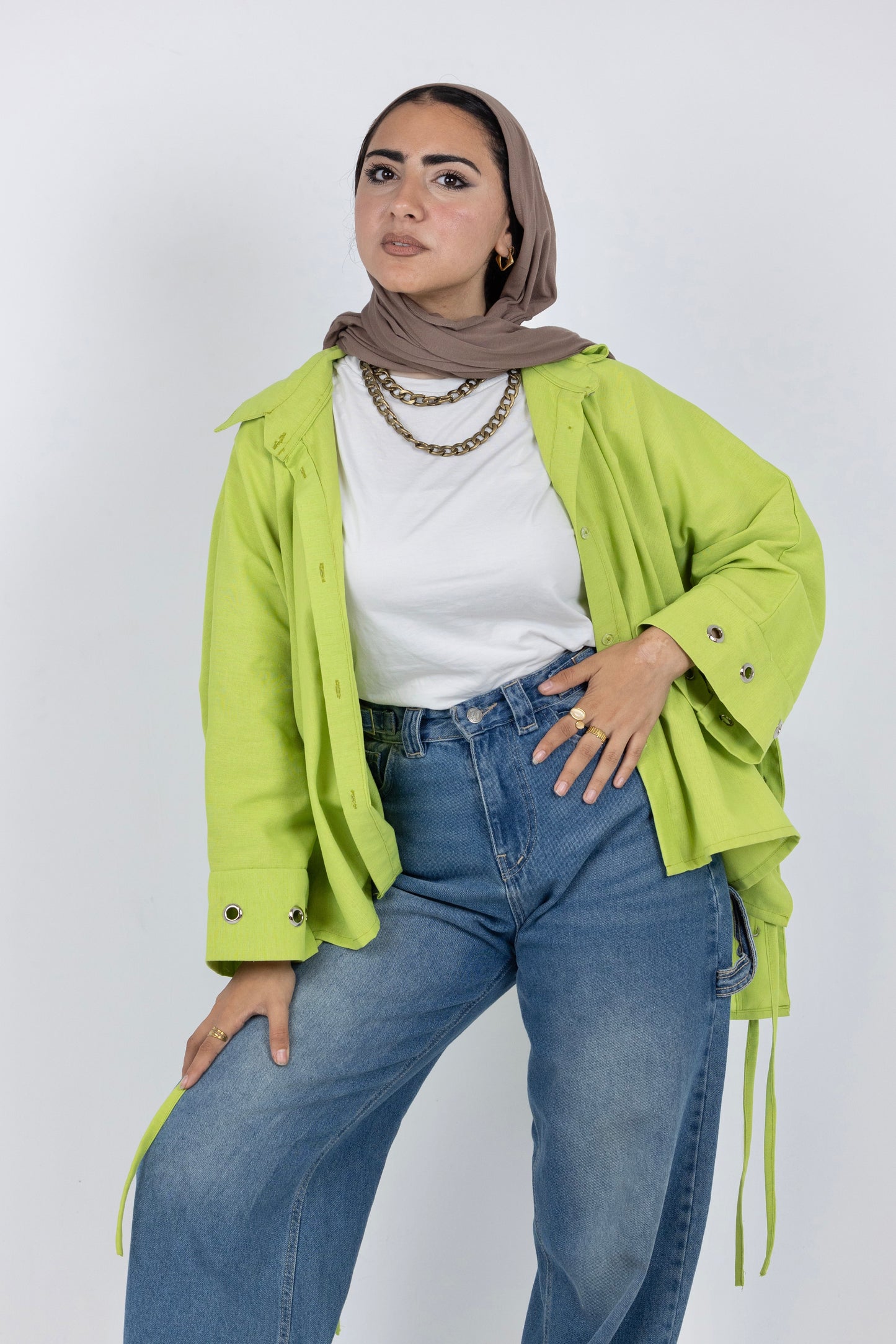 eyelet shirt