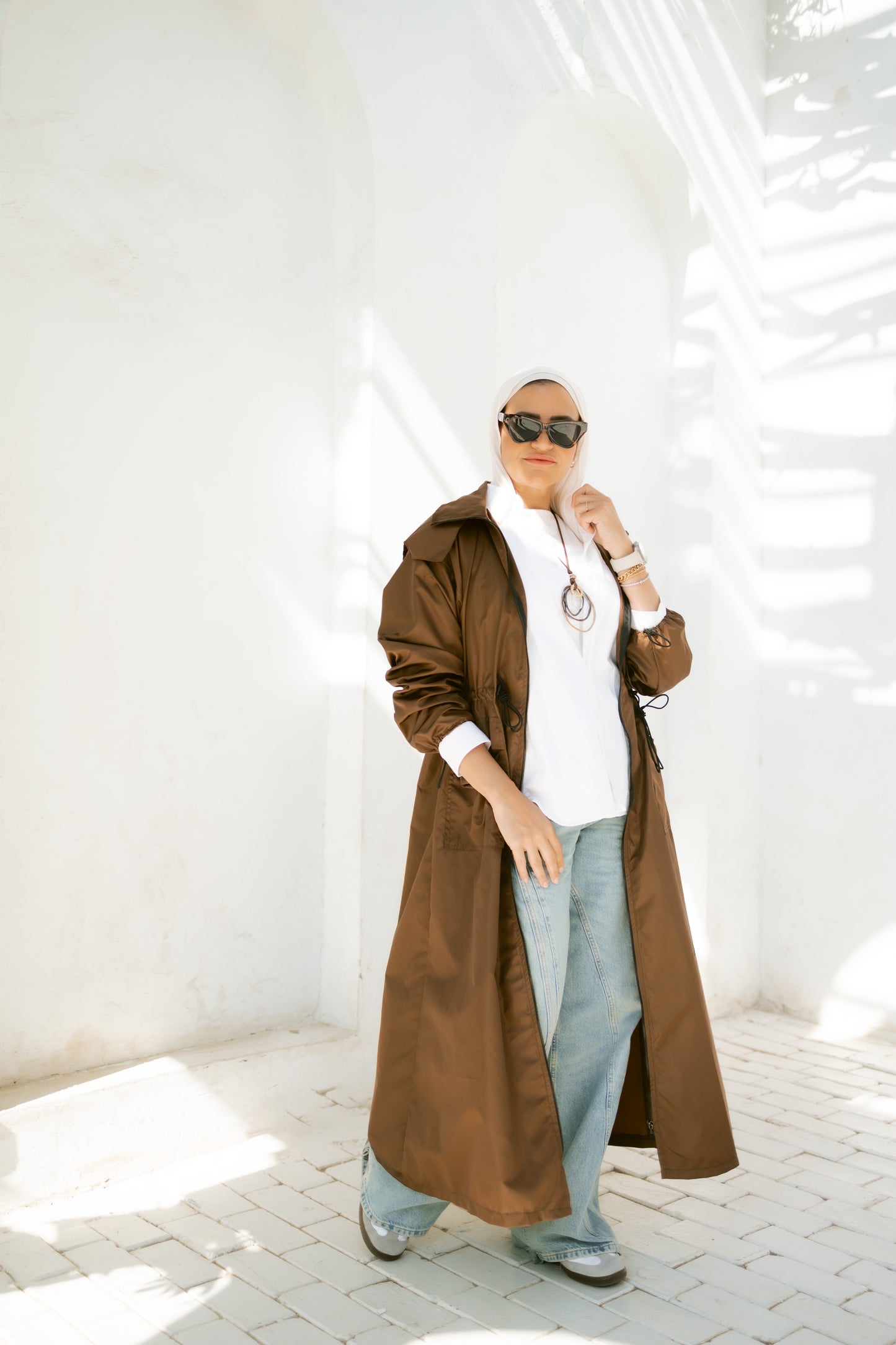 Rain coat - Brown