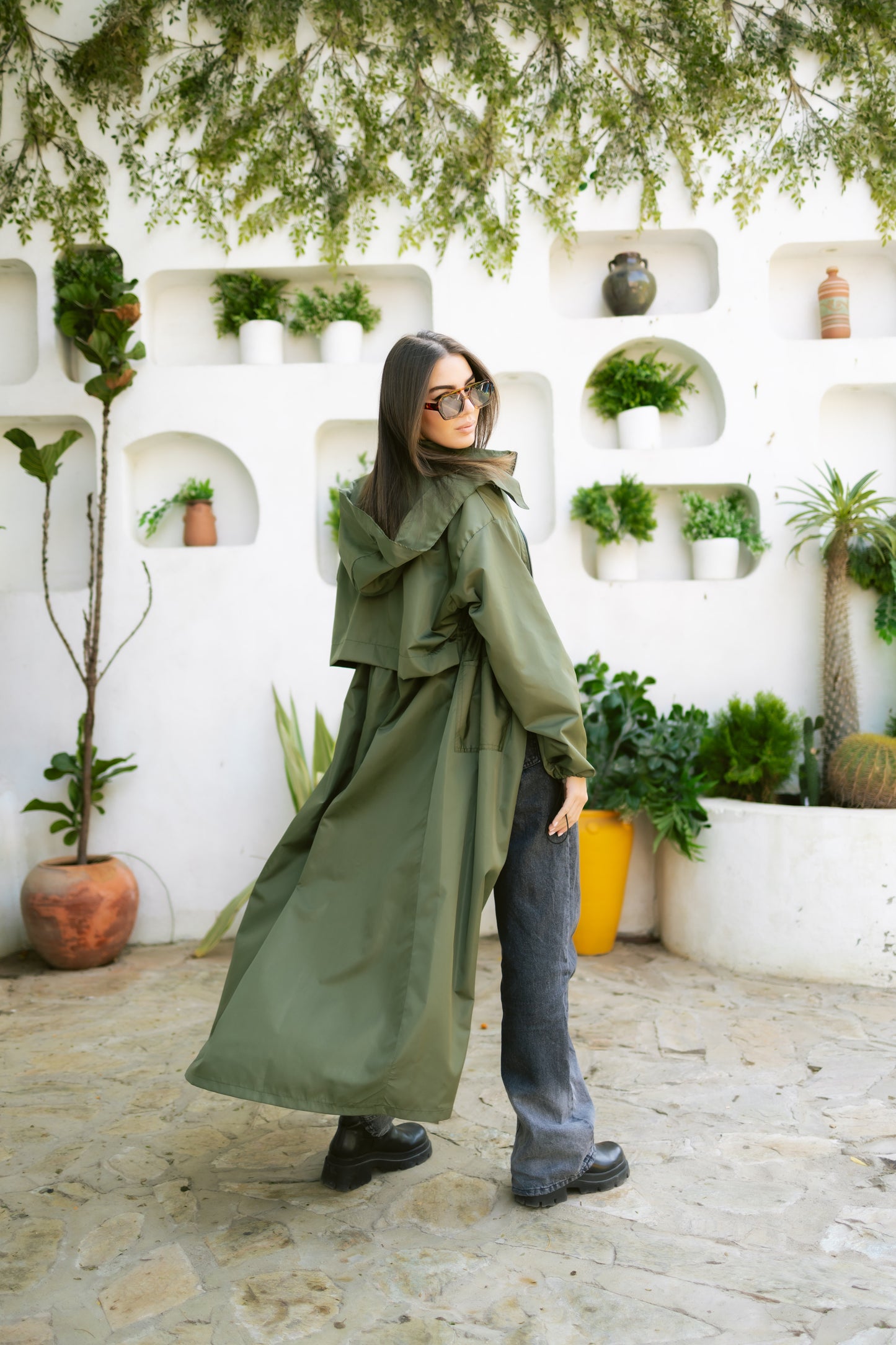 Rain coat - Olive