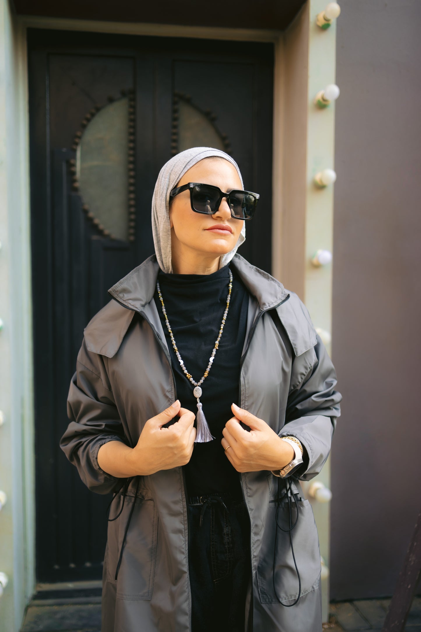 Rain coat - Grey