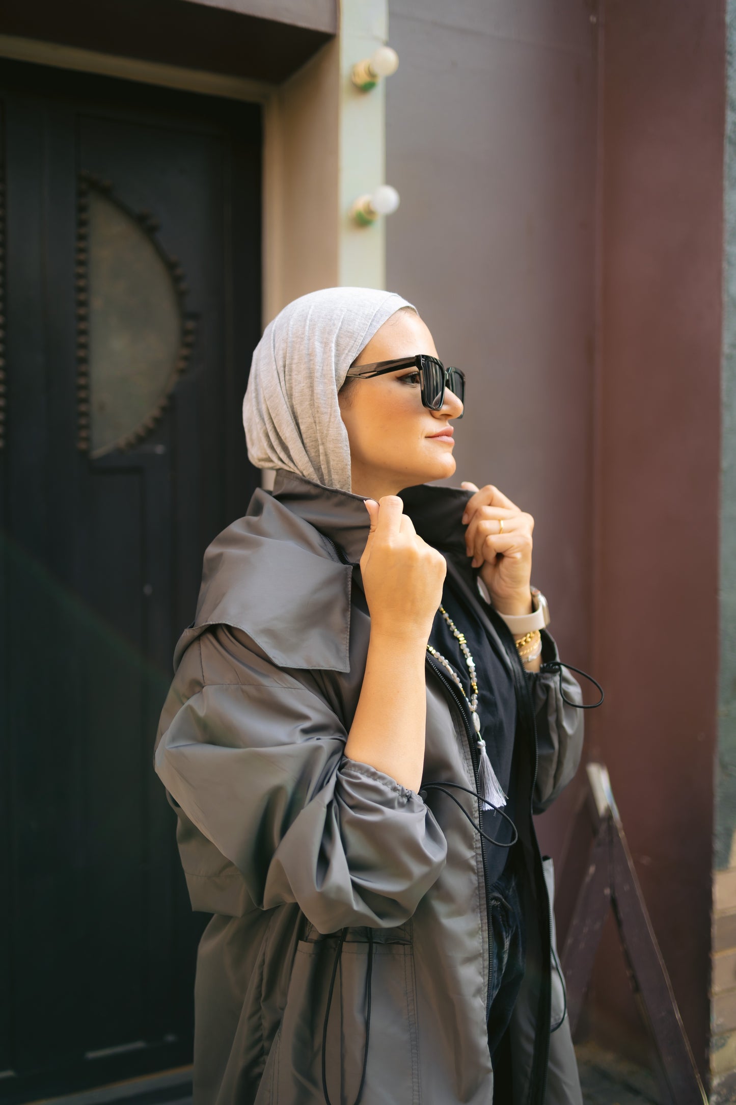 Rain coat - Grey