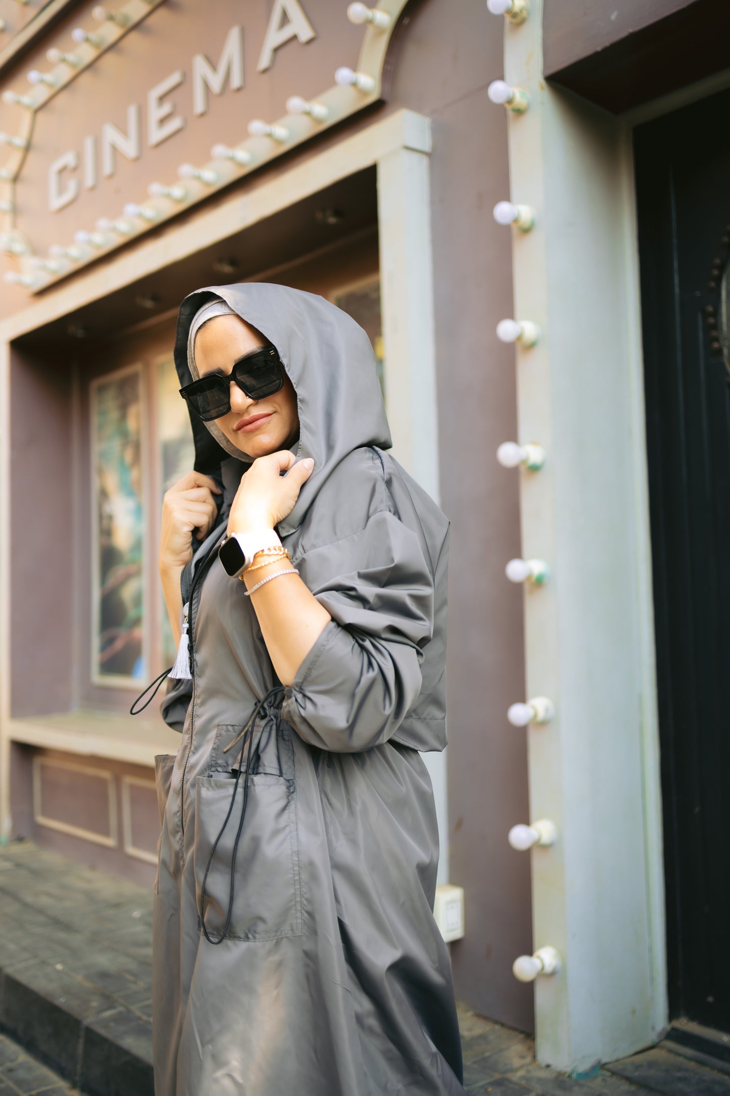 Rain coat - Grey