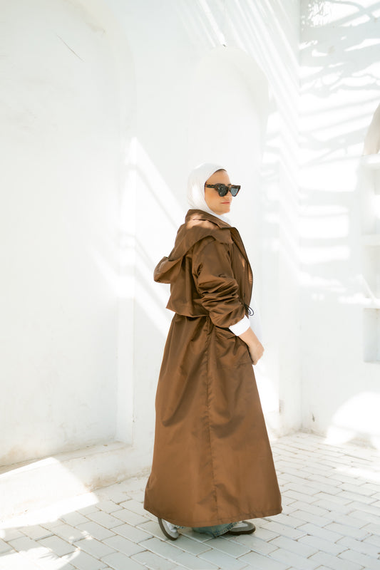 Rain coat - Brown